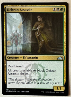 Ochran Assassin 194 Guilds of Ravnica MTG NM+ - Image 1