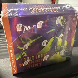 MTG Magic The Gathering Innistrad Midnight Hunt Collector Booster Box 630509987290 - Image 1