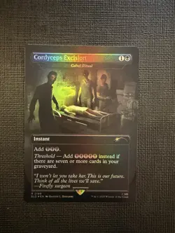 MTG Cordyceps Excision, Foil, New/Unplayed, The Last of Us Secret Lair SLD - Image 1