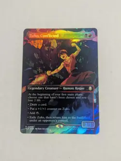 Zuko, Conflicted (Borderless) Foil Avatar: the Last Airbender - Image 1