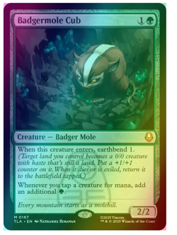Badgermole Cub - Foil Avatar MTG - Image 1