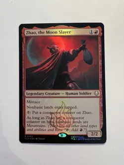 Zhao, the Moon Slayer - FOIL - MTG TLA Avatar: The Last Airbender - NM - Image 1