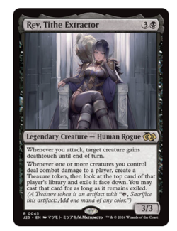 Rev, Tithe Extractor Foundations Jumpstart MTG - Image 1