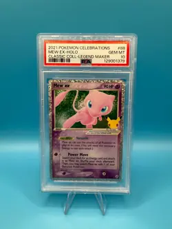 Pokemon - Mew EX 88/92 - Celebrations 2021 - HOLO - GEM MINT PSA 10 - Image 1