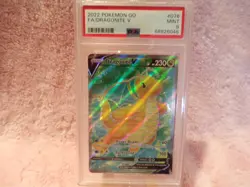 2022 Pokemon GO DRAGONITE V Full Art 68926046 #076 Mint 9 - Image 2