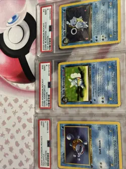2000 POKEMON ROCKET 1ST ED #3 DARK BLASTOISE-HOLO PSA 9 - Image 2