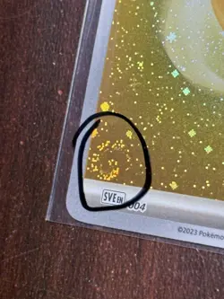 2023 Pokemon TCG 151 Holo Lightning Energy With 5 Swirls - Image 4