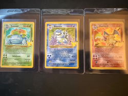 Pokemon Celebrations Charizard, Blastoise, Venusaur Holo MINT - Image 1