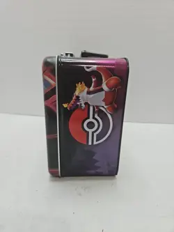 Pokemon Scarlet & Violet Charizard Collectors Empty Tin Lunch Box - Image 2