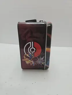 Pokemon Scarlet & Violet Charizard Collectors Empty Tin Lunch Box - Image 4