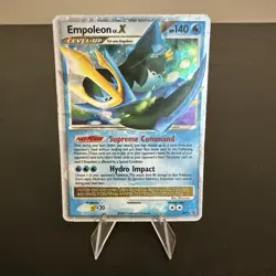 Empoleon LV.X DP11 Black Star Promo Holo Rare Diamond And Pearl 2007 Pokemon LP - Image 1
