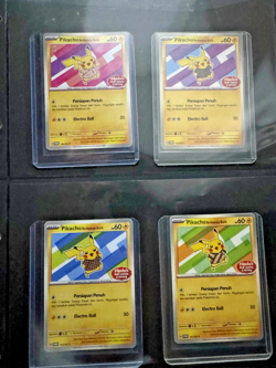 2024 Pokemon Pikachu Berkemeja Batik Indonesia Journey set of 4 with Free FedEx - Image 1