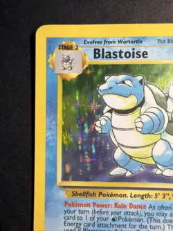 1999 Pokemon TCG Blastoise #2 Base Set Unlimited Holo Rare WOTC - MP - Image 2