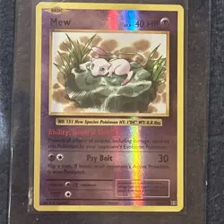 Pokemon TCG English Mew 53/108 Evolutions Reverse Holo Rare Mint Condition!! - Image 1