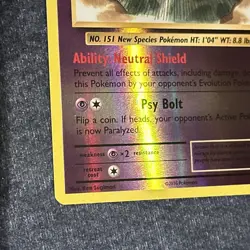 Pokemon TCG English Mew 53/108 Evolutions Reverse Holo Rare Mint Condition!! - Image 5