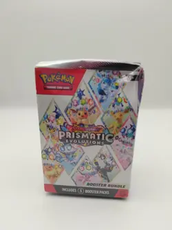 Pokemon TCG Scarlet&Violet Prismatic Evolutions Booster Bundle Sealed Damaged - Image 1