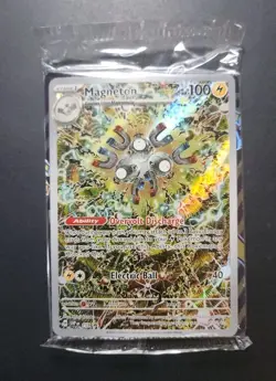 SEALED Pokemon TCG Magneton SVP 159 Surging Sparks Black Star Promo - Image 2