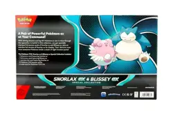 Pokemon Snorlax Ex & Blissey Ex Special Collection Box! Walmart Exclusive, 8Pks - Image 2
