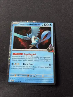 2025 Pokemon SV Destined Rivals Team Rockets Articuno Promos Cosmos Holo 051/182 - Image 1