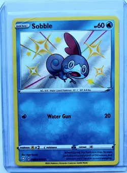 Shiny Sobble SV25/SV122 Ultra Rare Shining Fates Pokemon TCG Near Mint-M+ - Image 1