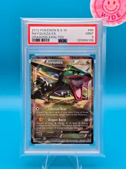 PSA 9 - 2012 POKEMON BLACK & WHITE DRAGONS EXALTED 85 RAYQUAZA EX - Image 1