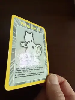 Pokemon Funskool 2004 Mewtwo #150 Non-Holo - DMG - Image 3
