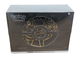 Sword & Shield Zacian Elite Trainer Box Plus Sealed Pokemon Booster Pack TCG - Image 1