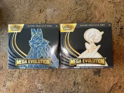 🔥🔥Pokemon Mega Evolution ETB Lucario & Gardevoir Edition - [2 pc SET] - Image 1