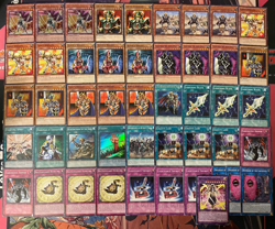 YUGIOH - KNIGHT DECK - QUEEN'S, JACK'S, KING'S, CELTIC GUARD OF NOBLE ARMS ~ - Image 1