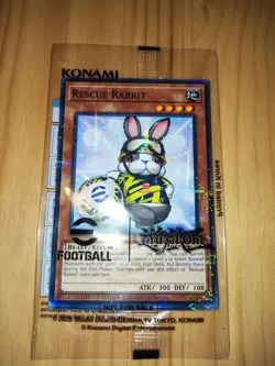 Rescue Rabbit + Neymar Jr EFC1-EN001 Sealed EFC1-EN002 Promo efootball Yugioh - Image 1