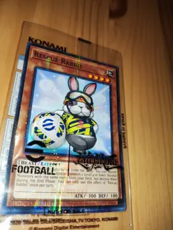 Rescue Rabbit + Neymar Jr EFC1-EN001 Sealed EFC1-EN002 Promo efootball Yugioh - Image 2