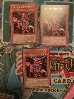 3x Yu-Gi-Oh! - Fortune Lady Fire (ANPR-EN011) - Ancient Prophecy - Rare - LP - Image 1