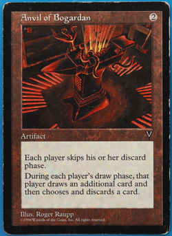 Anvil of Bogardan Visions HP/DAMAGED (Reserved List MTG Card) (506203) ABUGames - Image 1