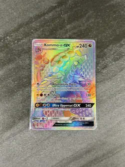 Kommo-o GX - 159/145 - Pokemon Guardians Rising Sun & Moon Secret Rare Card NM - Image 2