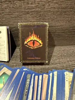 Middle Earth The Wizards CCG Unlimited Edition Starter Deck Complete 76 Cards - Image 3