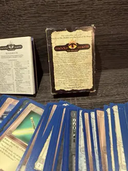 Middle Earth The Wizards CCG Unlimited Edition Starter Deck Complete 76 Cards - Image 4