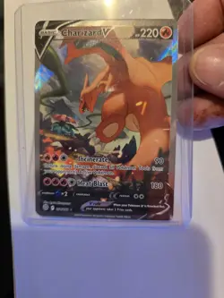 Pokemon TCG Charizard v Brilliant Stars Holo Ultra Rare Card 154/172 - Image 1