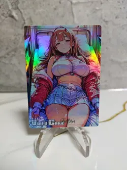 Viper Nikke Trading Card Waifu Goddess Story Anime Girl holo Karte Manga Full - Image 1