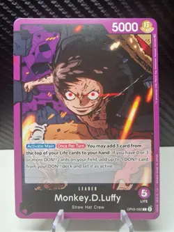 OP05-060 Monkey.D.Luffy :: Leader One Piece TCG Card - Image 1