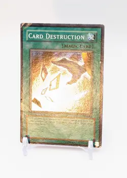 Card Destruction SDY-042 Unlimited Super Rare - Starter Deck Yugi - Holo LP - Image 2
