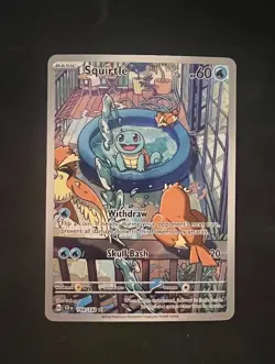 Bulbasaur 143/142 + Squirtle 148/142 Stellar Crown Pokemon Card NM Pack Fresh - Image 3