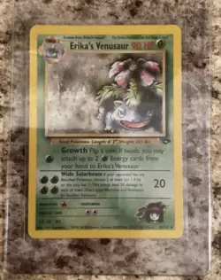 Pokemon TCG Erika's Venusaur Holo Rare Card 4/132 Gym Challenge Set - Image 2