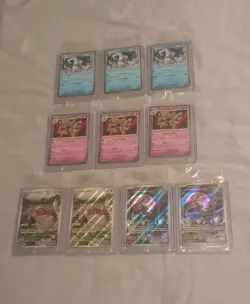Mint Pokemon 10 Special Edition Cards Black Star Promo Sealed Koraidon miraidon - Image 1