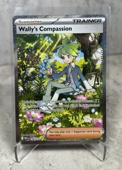 Pokemon mega evolution Wally's Compassion 186/132 SIR Card - Image 1