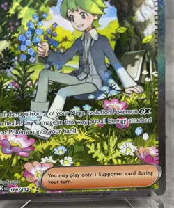 Pokemon mega evolution Wally's Compassion 186/132 SIR Card - Image 5