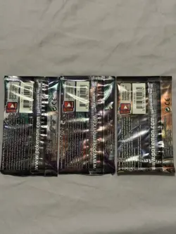 New Sealed 2 Sun and Moon Guarding Rising Packs & 1 XY Steam Siege Pokemon Cards - Image 2
