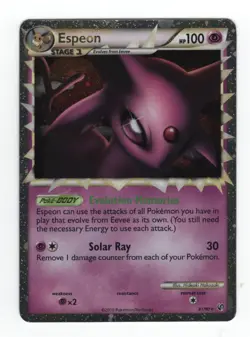 (303294) ESPEON PRIME 81/90 Ultra Rare Holo HGSS Undaunted Pokemon Card - NEW - Image 2
