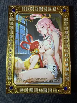 Goddess Sexy Uta Shirahoshi Premium Diamond Card Metal Waifu Doujin One Piece - Image 1