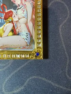 Goddess Sexy Uta Shirahoshi Premium Diamond Card Metal Waifu Doujin One Piece - Image 4