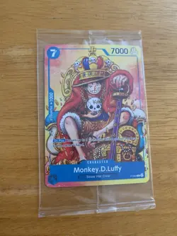 Monkey .D. Luffy P-043 - Exclusive Treasure Cup Promo - One Piece Card Game - Image 1